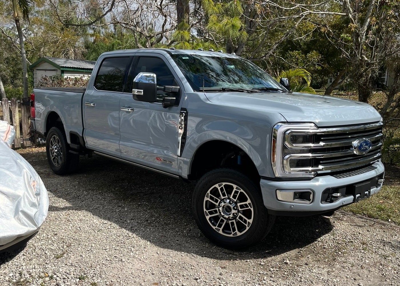 Ford Super Duty detailed by J's Car Detailing