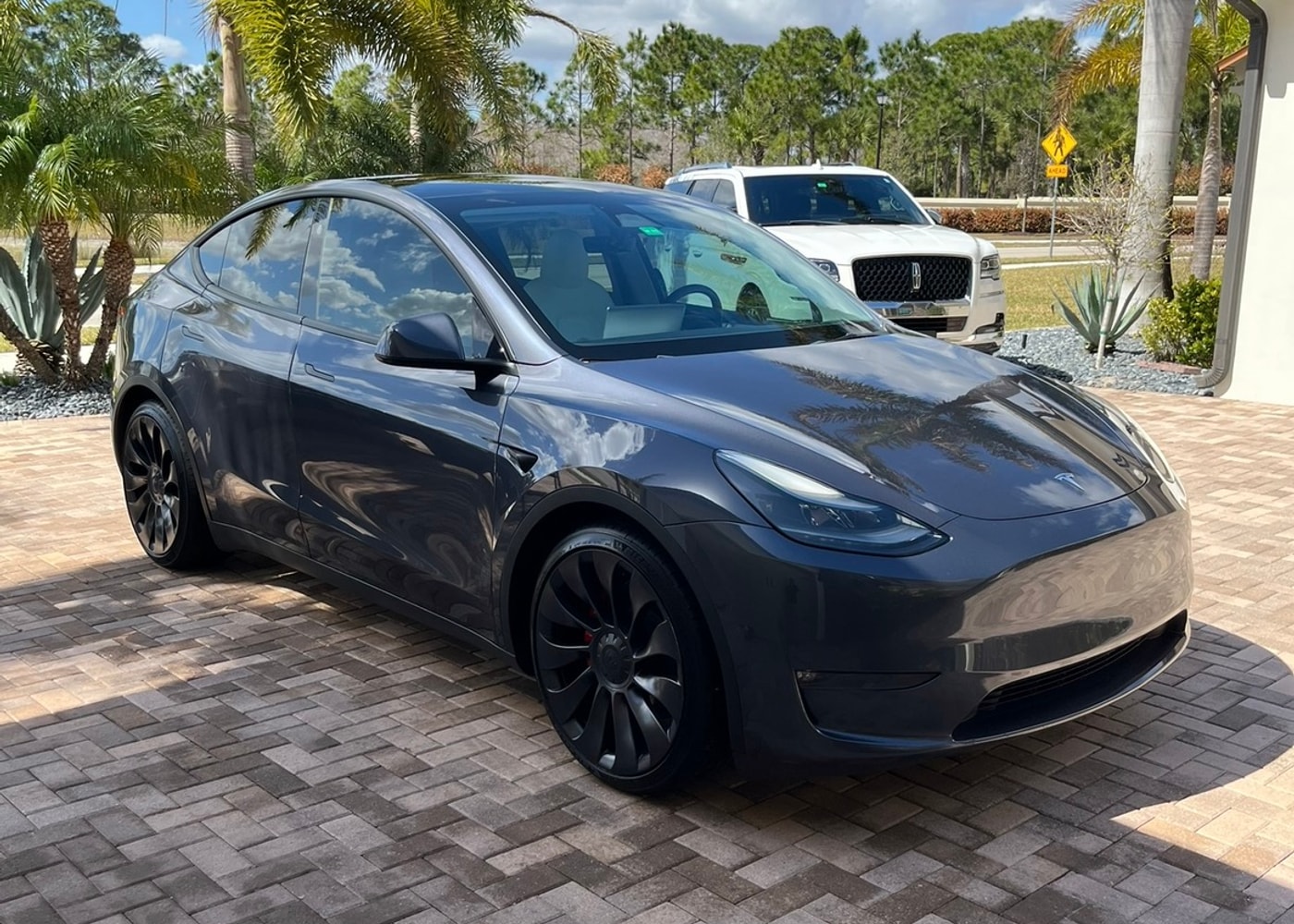 Tesla Model Y detailed by J's Car Detailing