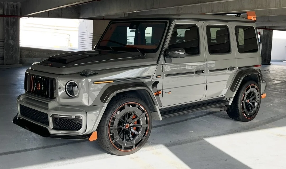 Ceramic coated Mercedes G-Wagon Brabus in West Palm Beach