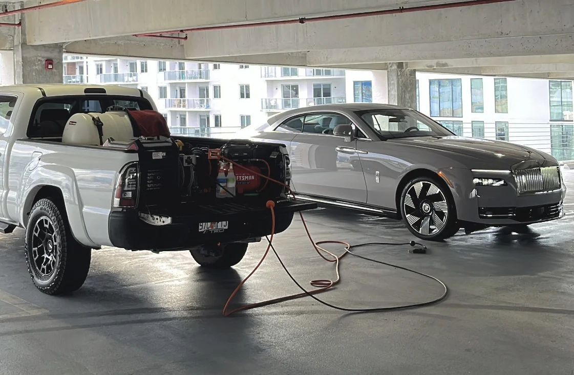 Rolls-Royce mobile detail in West Palm Beach