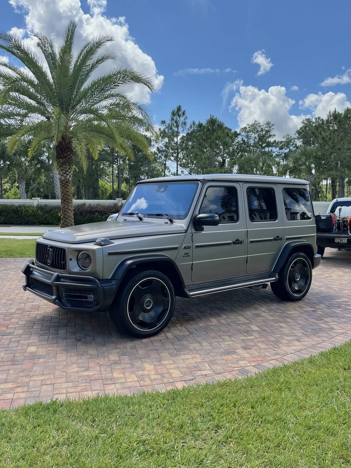 Mercedes G-Wagon mobile detailing in West Palm Beach, FL